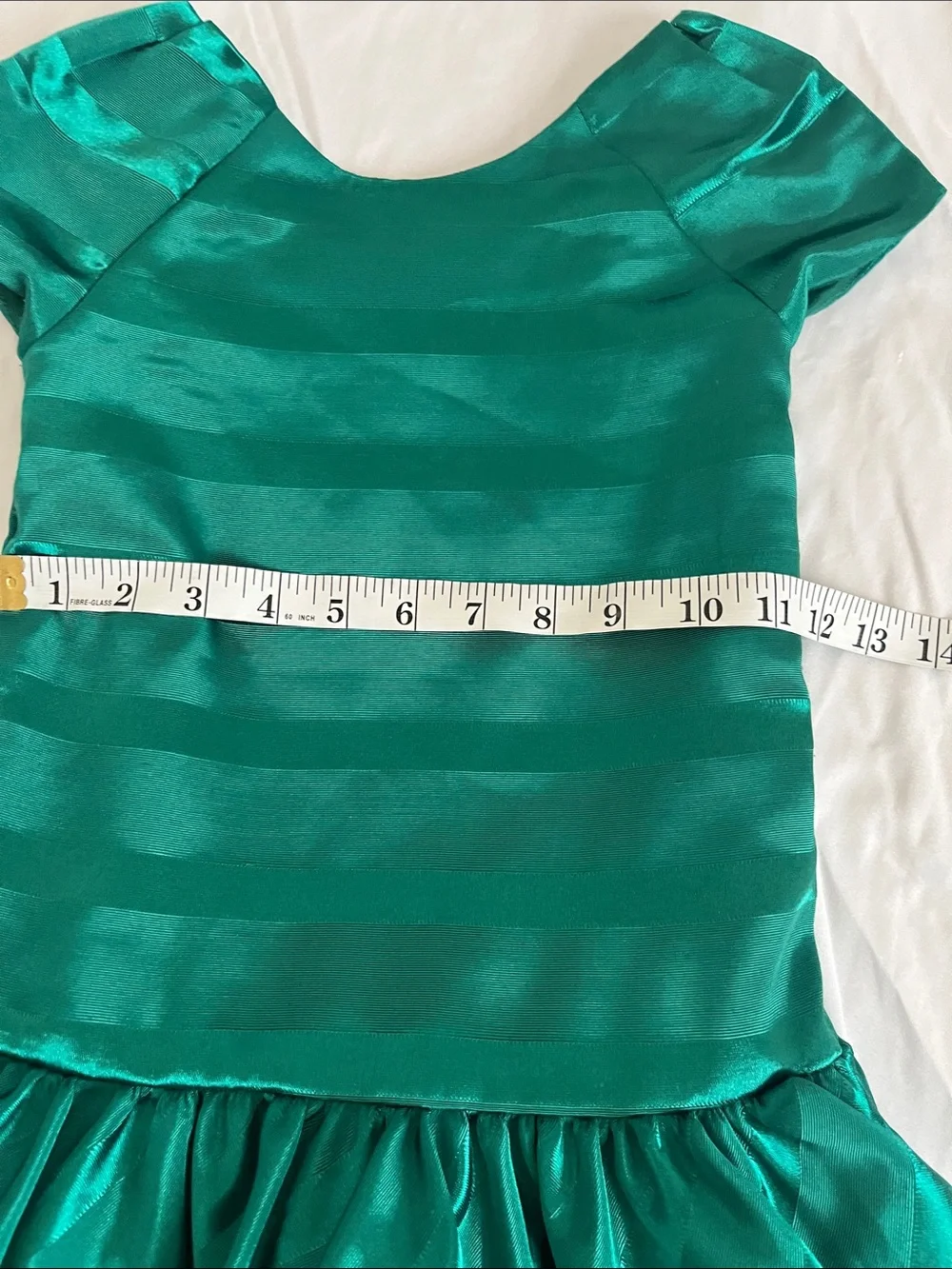 Gymboree Shiny Emerald Green Girls' Party Dress size 5